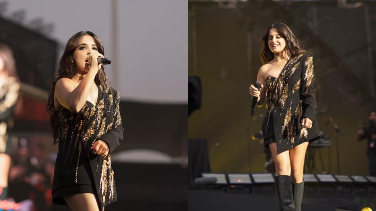 Jasleen Royal sings with Chris Martin at Coldplay concert in Navi Mumbai, watch 