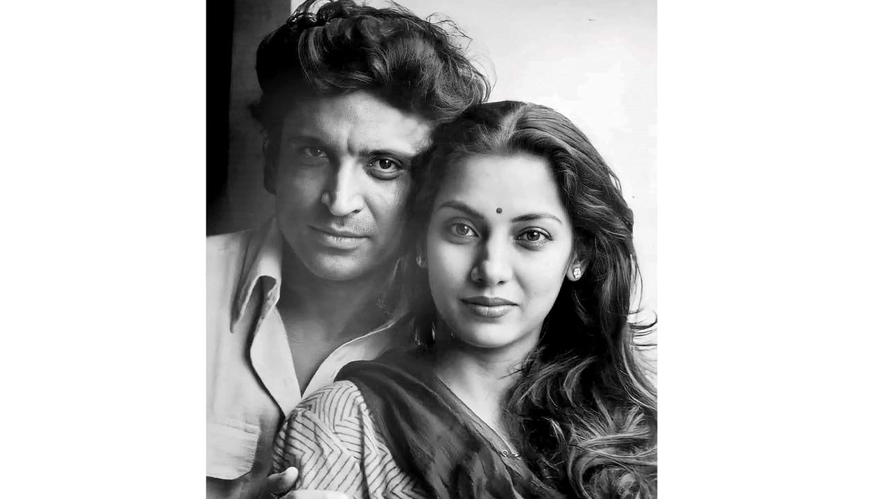 Javed Akhtar with Shabana Azmi