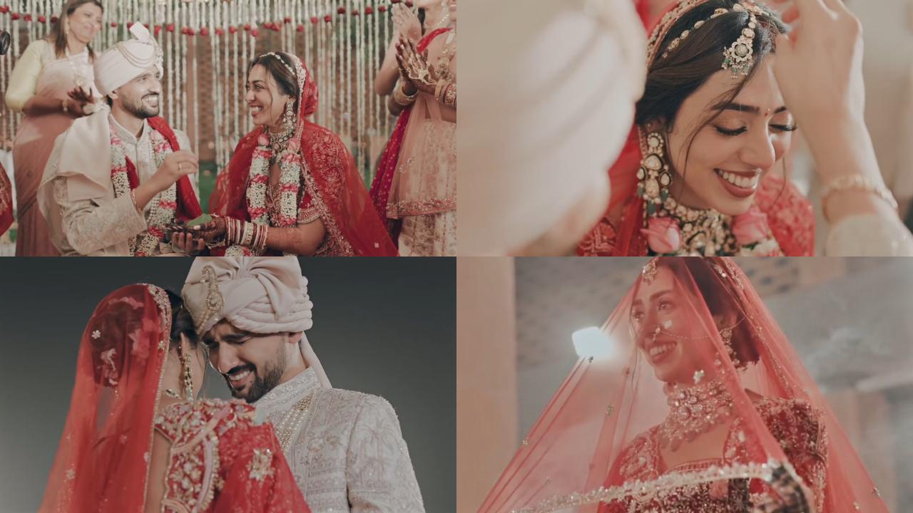 Jheel Mehta, best known for her role as Sonu Bhide in Taarak Mehta Ka Ooltah Chashmah, tied the knot with her boyfriend Aditya Dube. Jheel took her fans and followers behind her wedding day which was filled with emotional moments. Read more