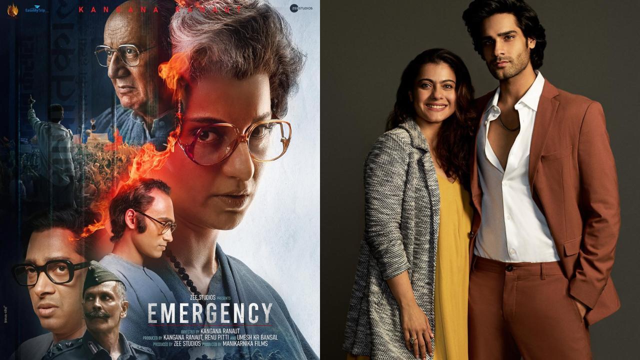Have you heard? Sikh body demands ban on Kangana Ranaut's Emergency; Kajol welcomes Aaman Devgan to films 