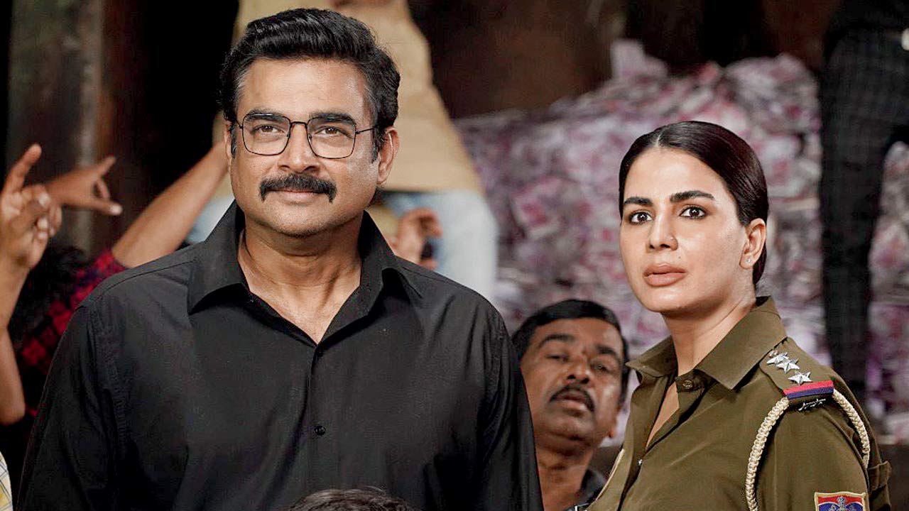 R Madhavan and Kirti Kulhari in Hisaab Barabar