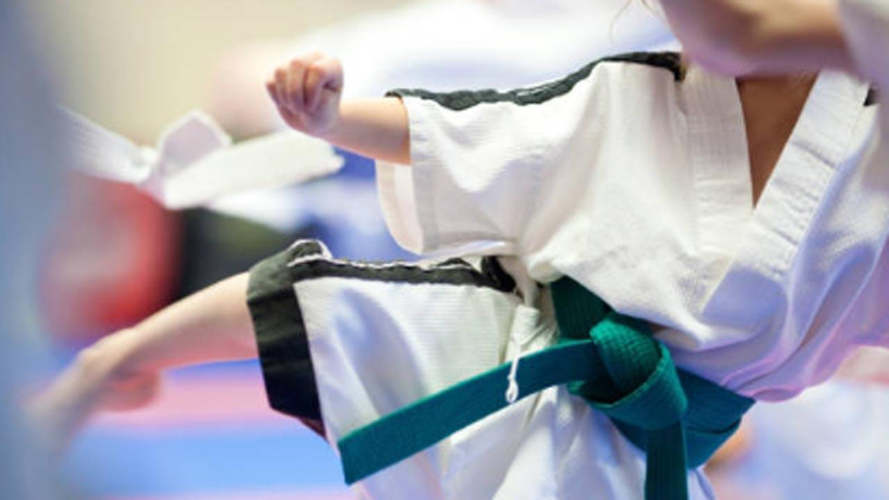 Taekwondo workshop in Dongri