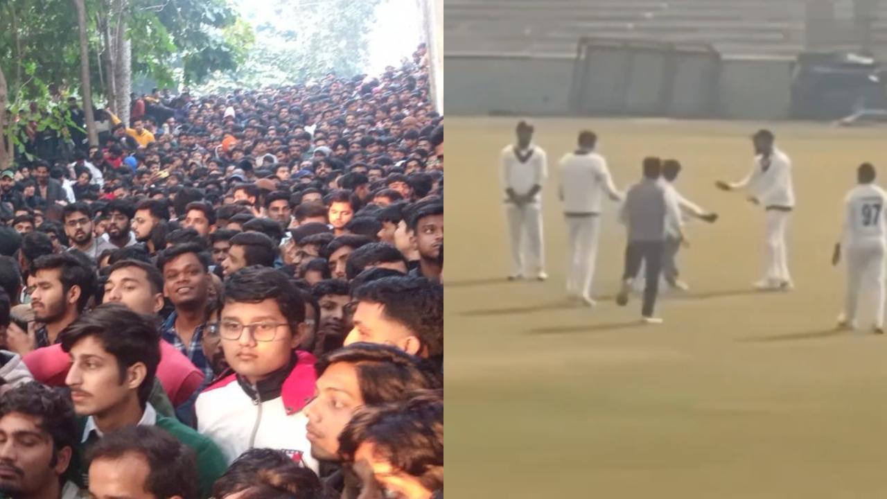 Virat mania hits new heights in Delhi, fan breaches security to touch Kohli's feet: WATCH