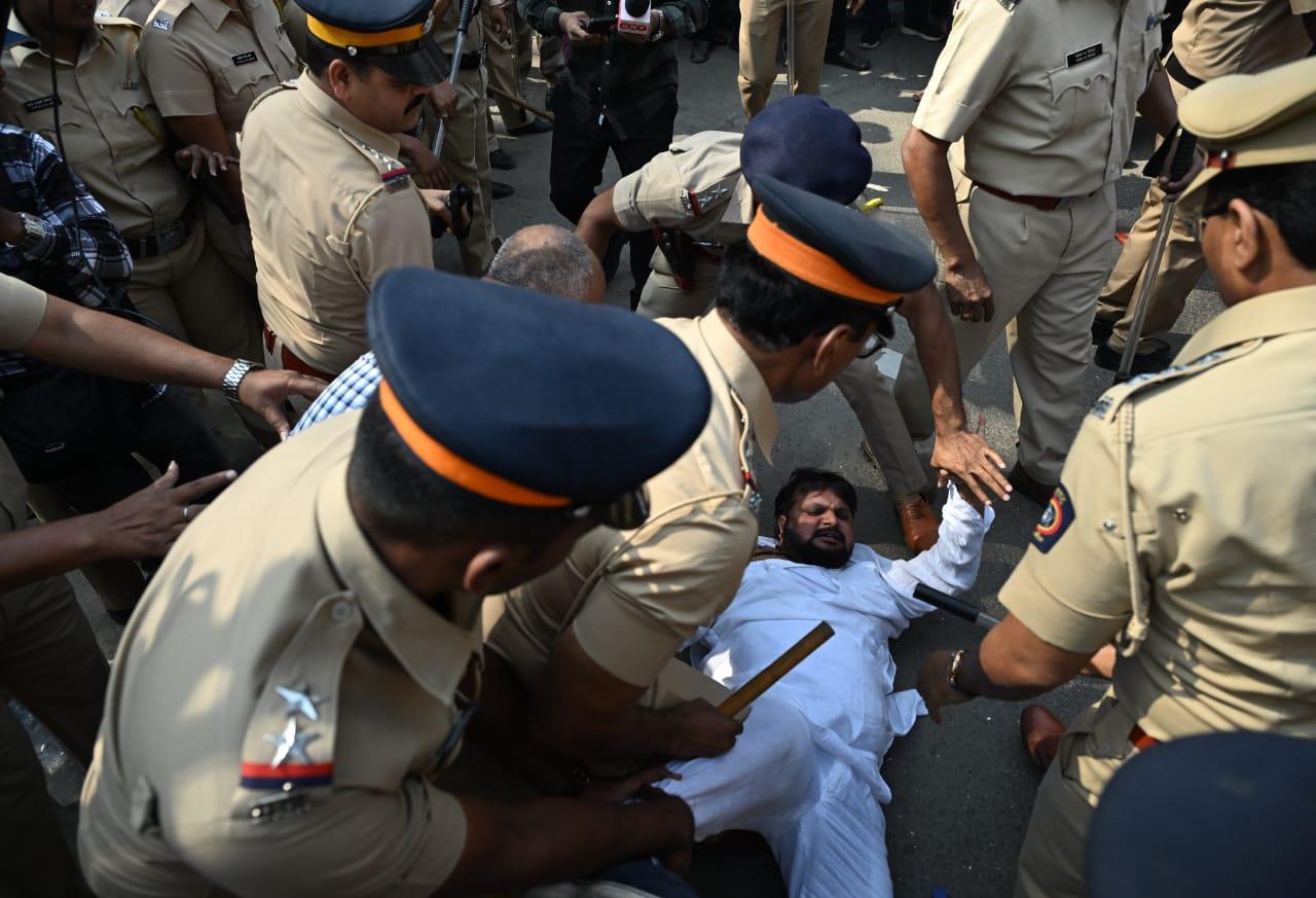 A protestor, Kiran Pailwan, mentioned that labourers were initially sent to clean the plot but left when met with resistance from locals. The survey of the land is scheduled for January 23, 2025, and further protests are anticipated as the locals continue to oppose the proposed plans for redevelopment.  
 