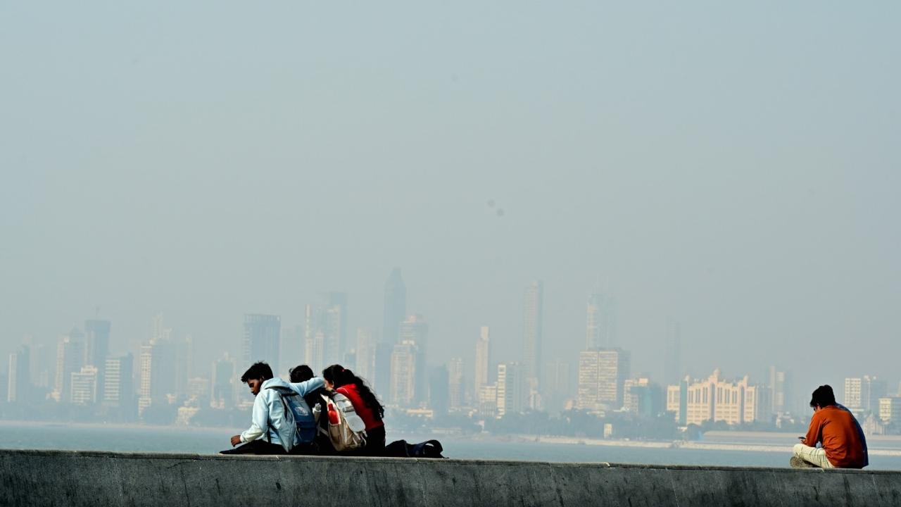 In the morning, Mumbai registered an AQI of 133