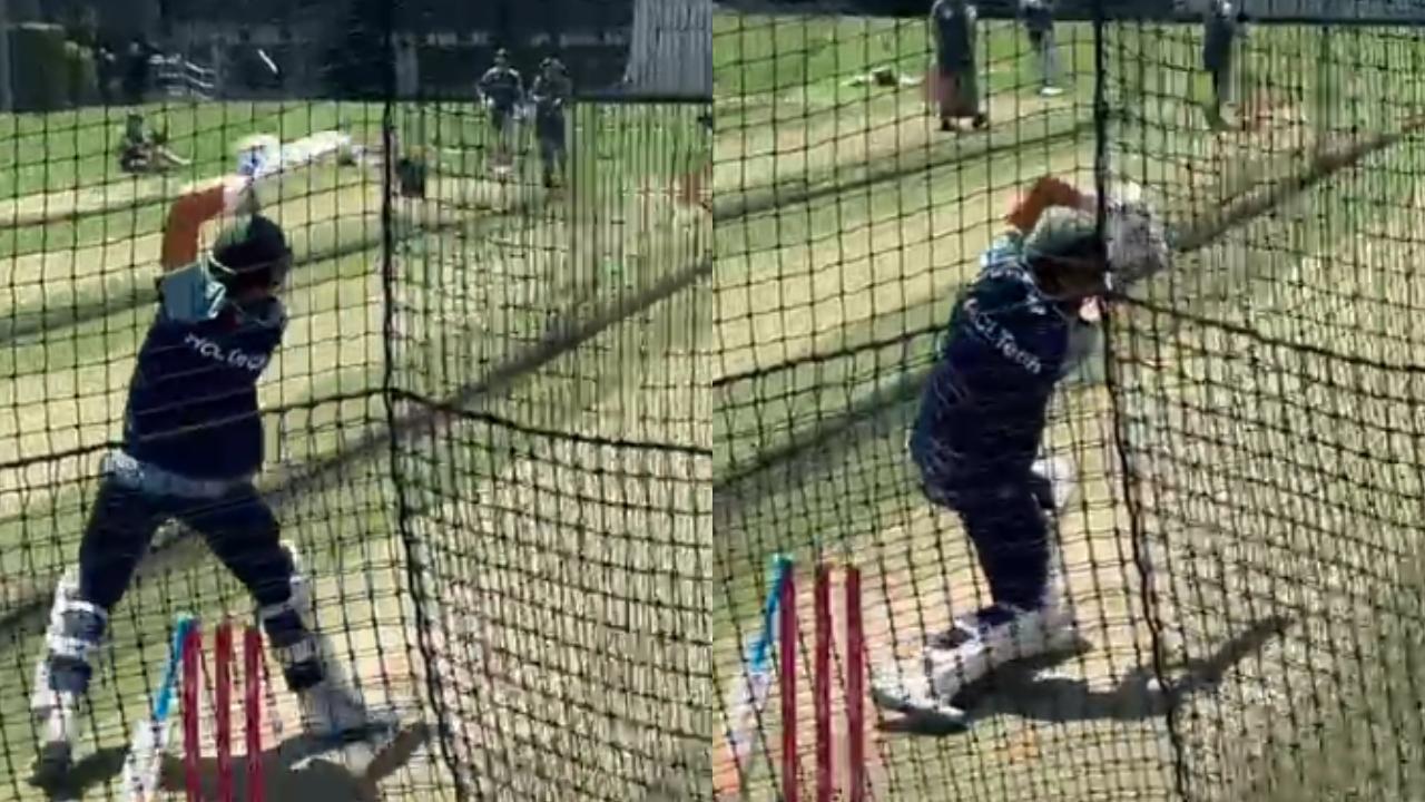 One of Australia's star batsmen, Marnus Labuschagne who is struggling to find himself among the runs was also present in the nets. Labuschagne was seen practising a defensive approach before the final Test match