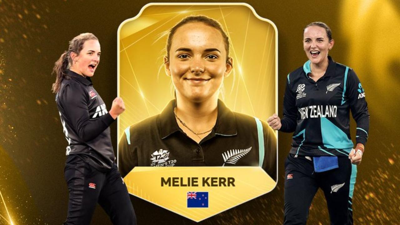 New Zealand star Milie Kerr named ICC Women's Cricketer of the Year