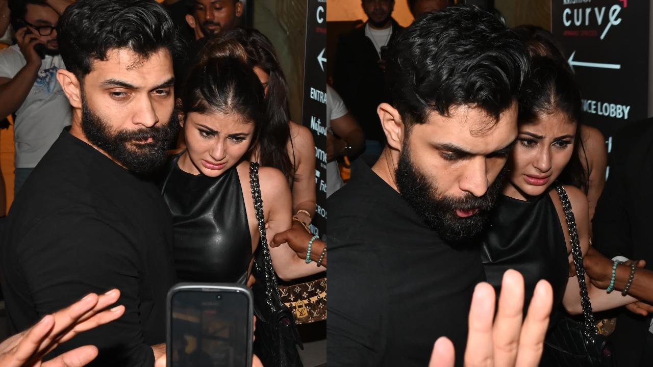 While Aryan Khan's party was a lit affair, Mouni Roy had an awful start to the New Year after she accidentally tripped and fell outside the venue in Mumbai. Read more