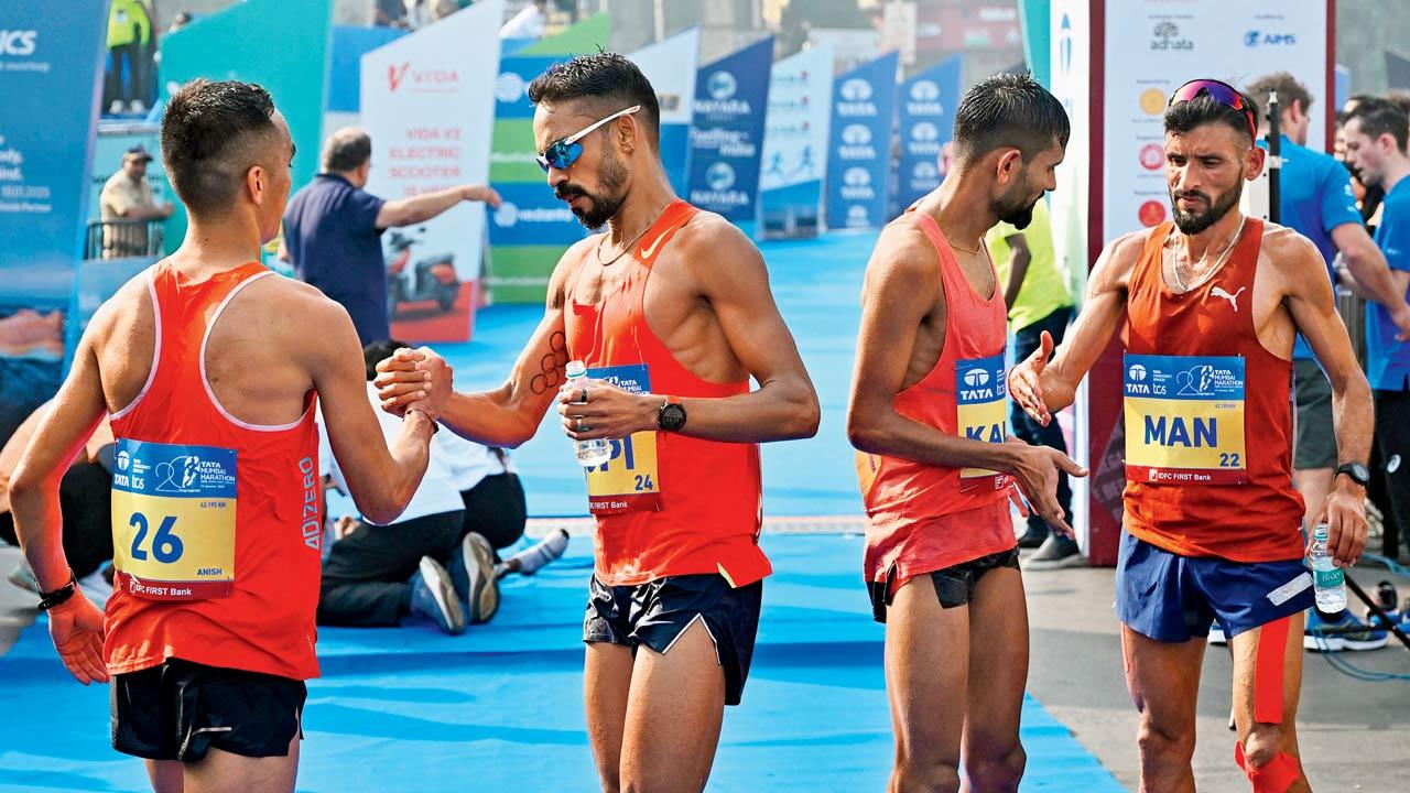 TATA Mumbai Marathon: Anish Thapa thunders to victory; suggests earlier start to beat the heat