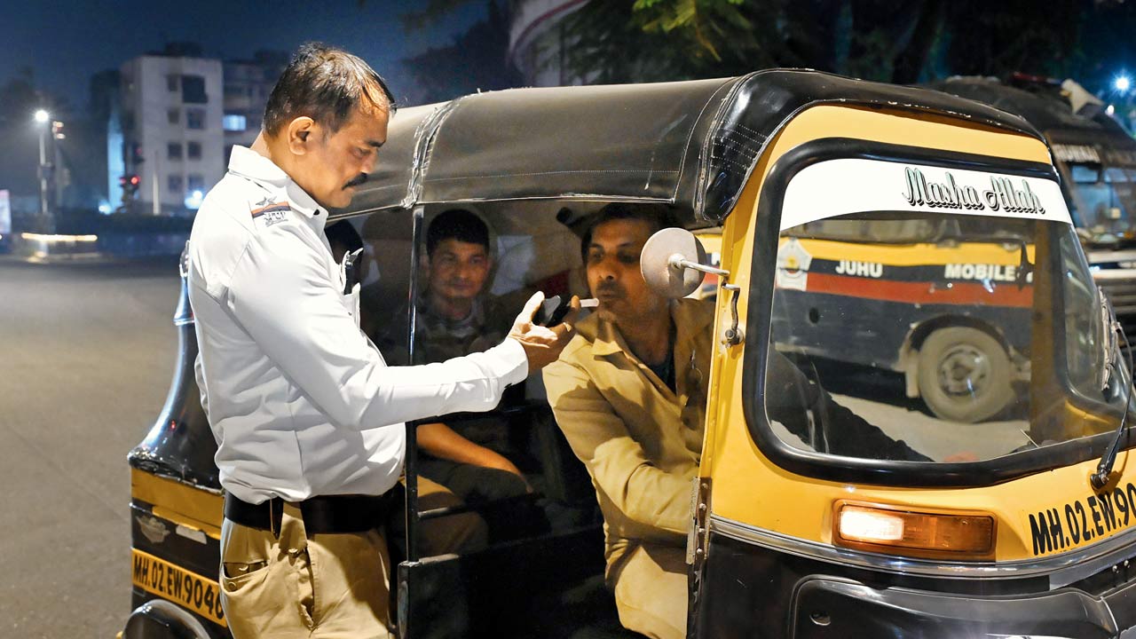 or this auto driver. Pics/Anurag Ahire