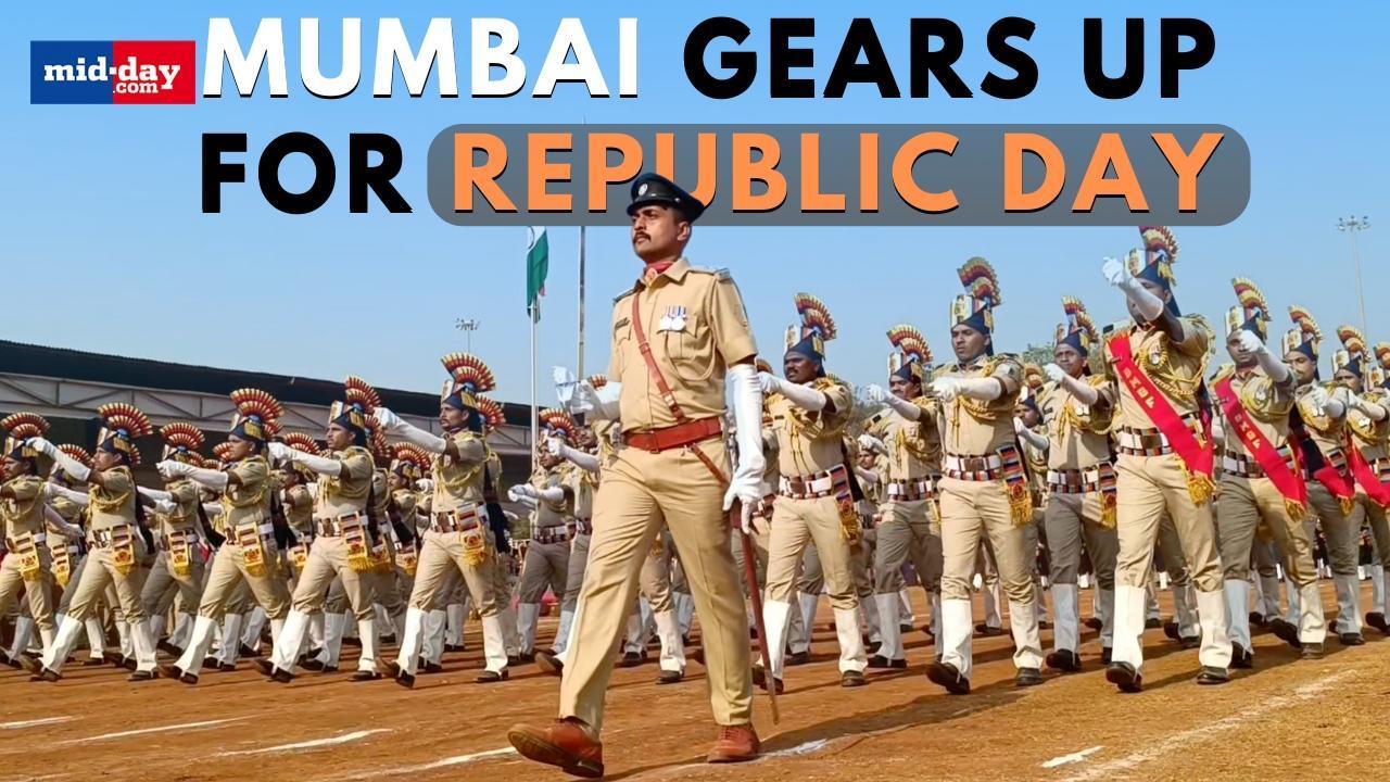 Republic Day 2025: Rehearsal of Republic Day Celebrations at Shivaji Park