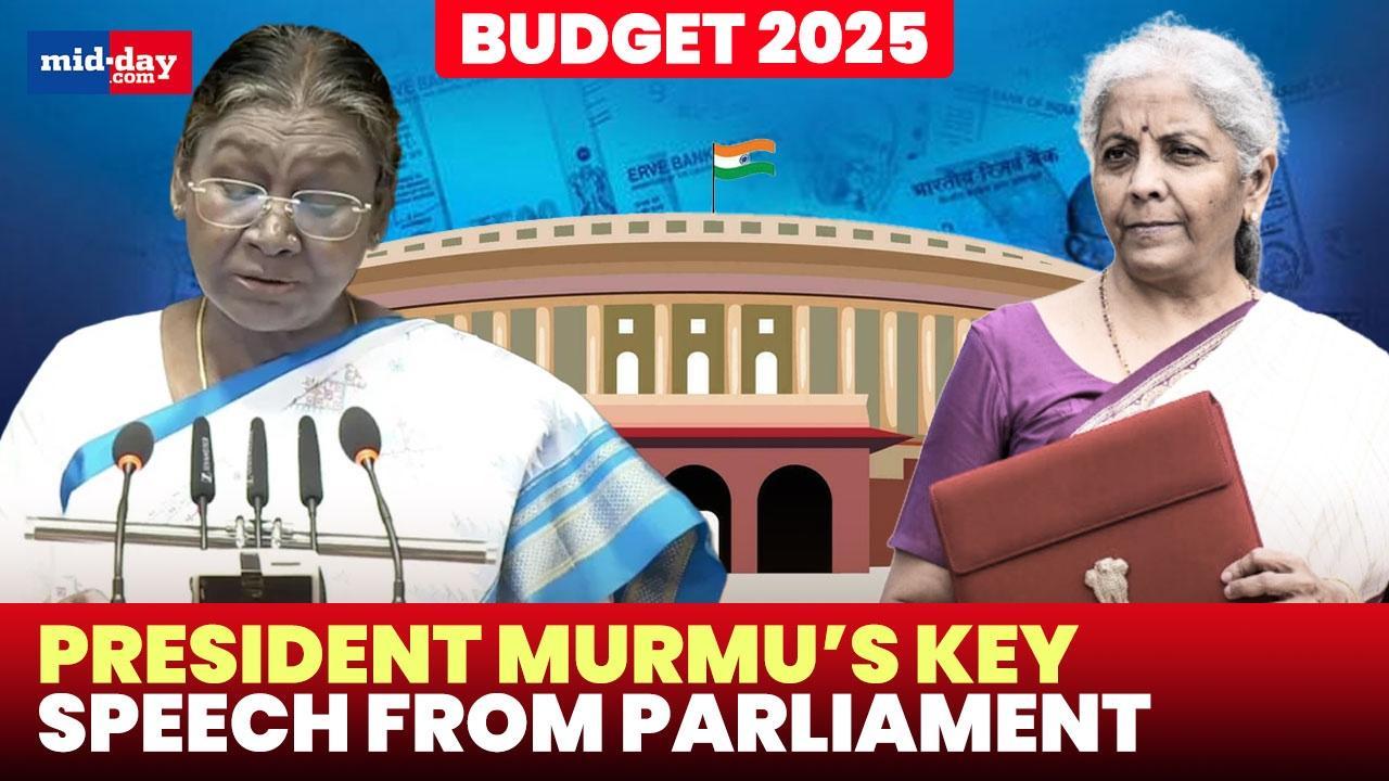 Budget Session 2025: President Droupadi Murmu's address ahead of Budget session 