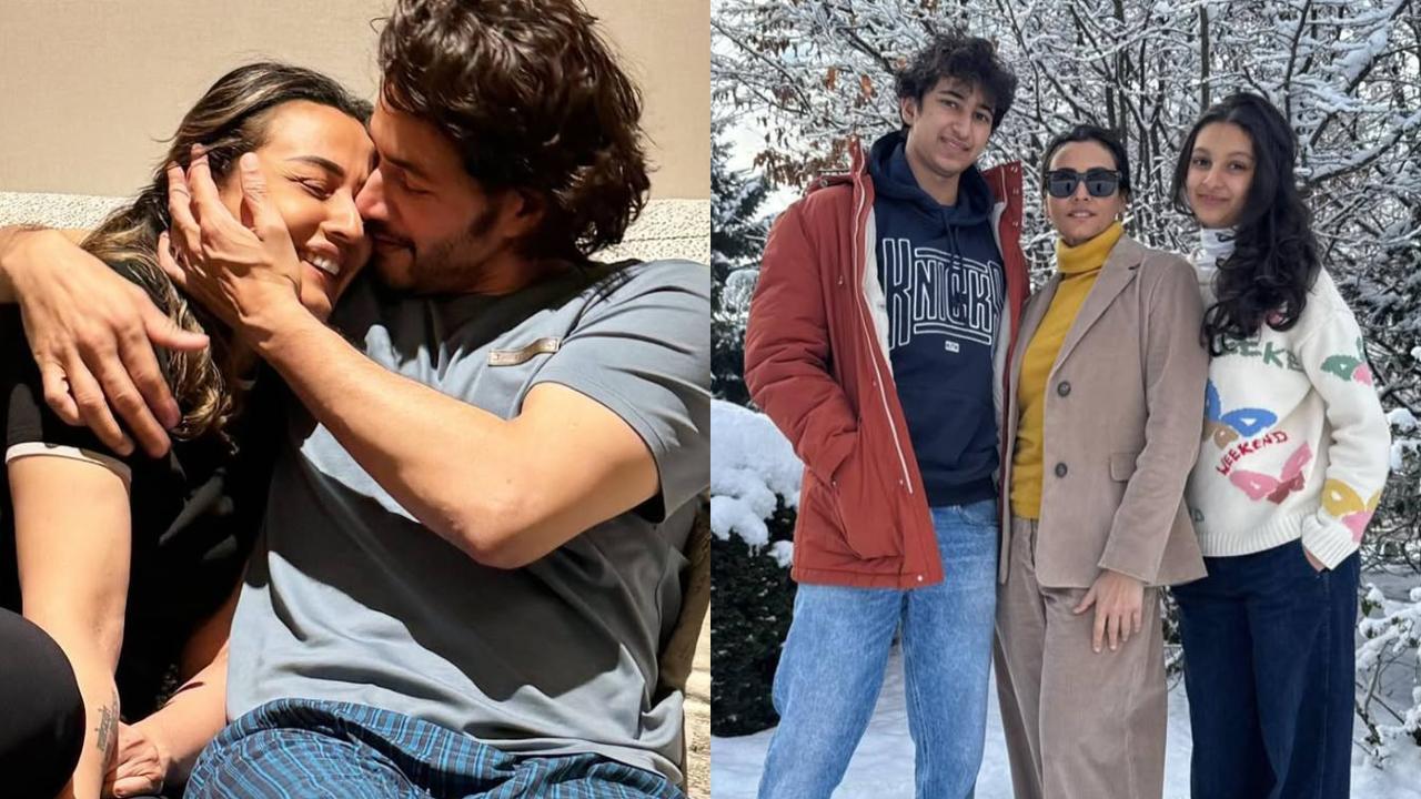 On Namrata Shirodkar's birthday, Mahesh Babu, Sitara, Gautham pen wishes