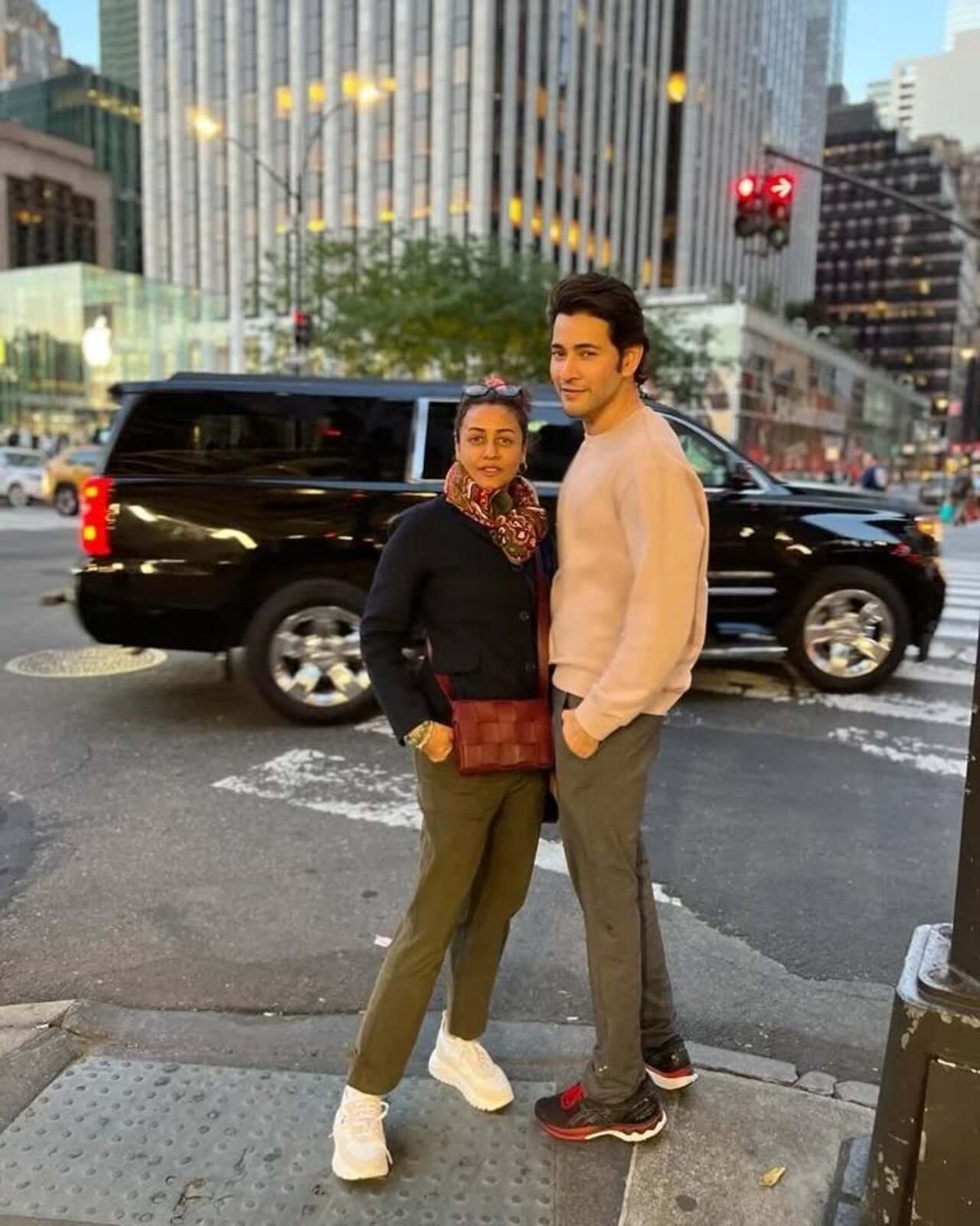 The couple got married in 2005 in Mumbai and have two children, a son Gautham, and a daughter Sitara.