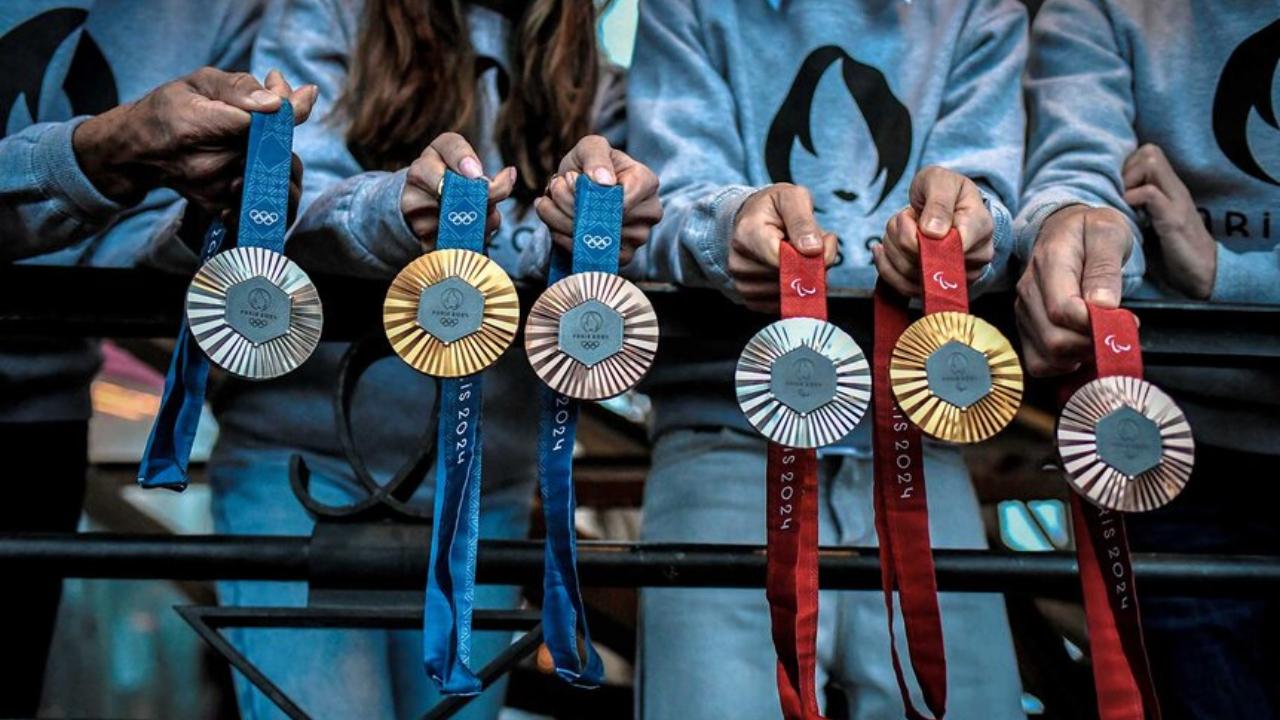 Parisian jewelry house Chaumet designed the medals, which were part of the Games' lasting legacy. A hexagonal, polished chunk of iron taken from the iconic Eiffel Tower was embedded in each gold, silver and bronze medal. But concerns about their quality emerged before the Games had even ended last summer when American skateboarder Nyjah Huston posted a video showing how quickly his bronze medal had deteriorated. Many other athletes have since also complained