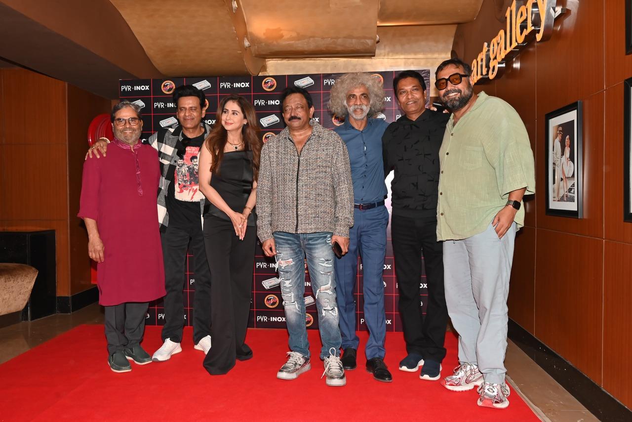 Celebrities at the screening of Satya