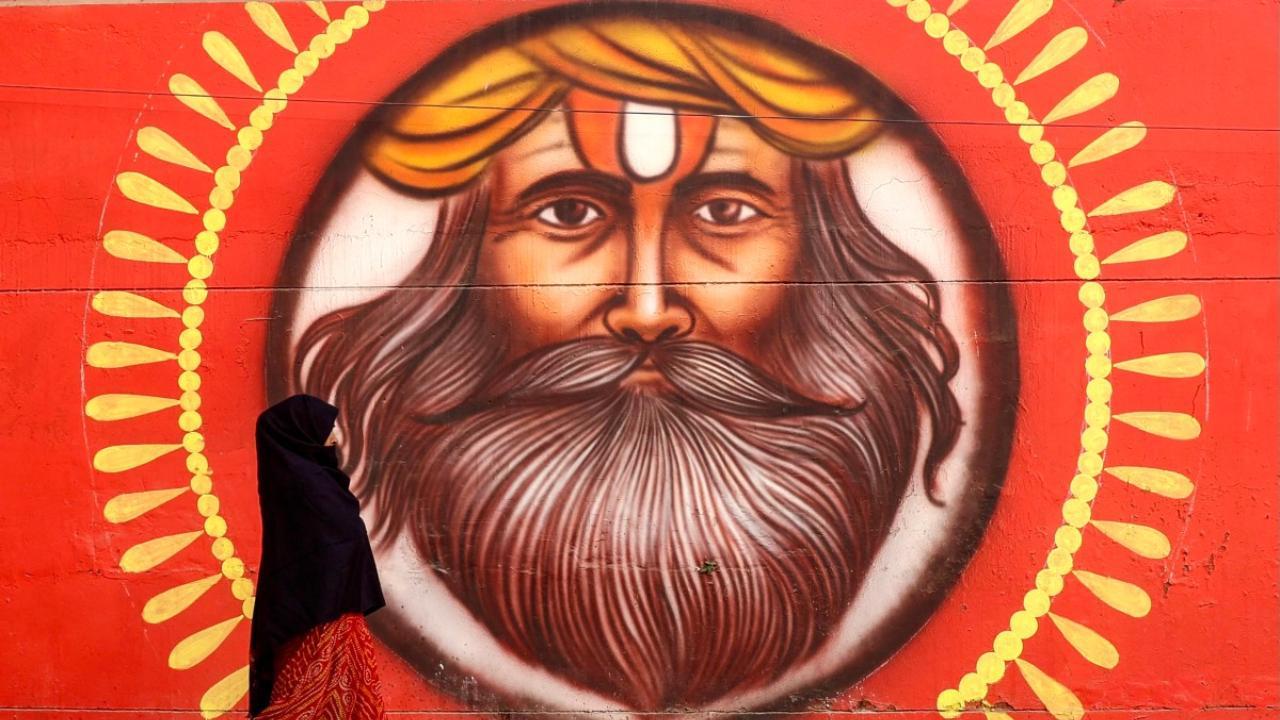 Railway stations in Prayagraj adorned with cultural artworks ahead of Mahakumbh 2025
