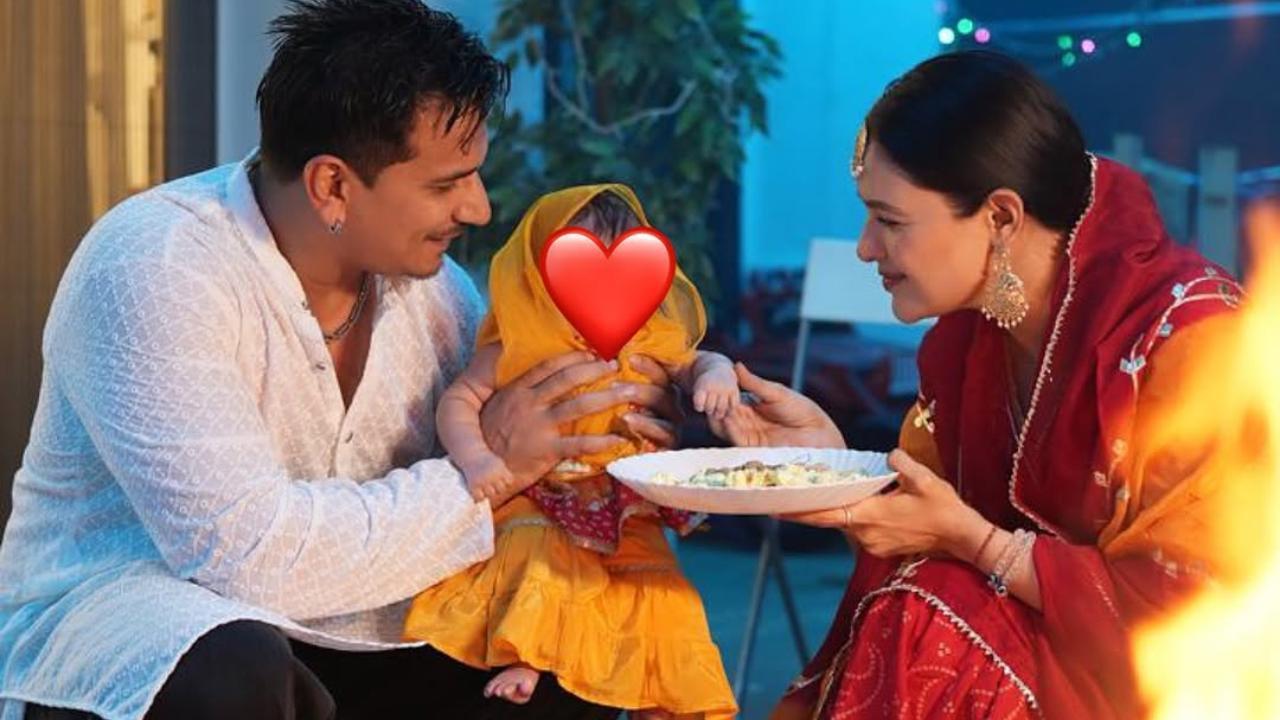 Prince Narula shares FIRST picture with Yuvika amid separation rumours on Lohri