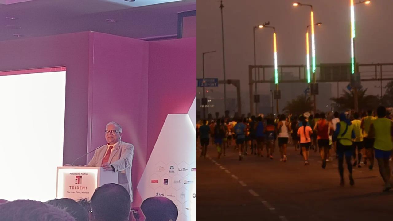 Mumbai Local trains, known as the lifeline of the city have always stood in difficult times for the city crowd. Western Railway's General Manager Mr Ashok Mishra made an announcement during the press conference at the Trident of running the local trains a bit early in order to help the runners commute from their homes to the Marathon venue on time