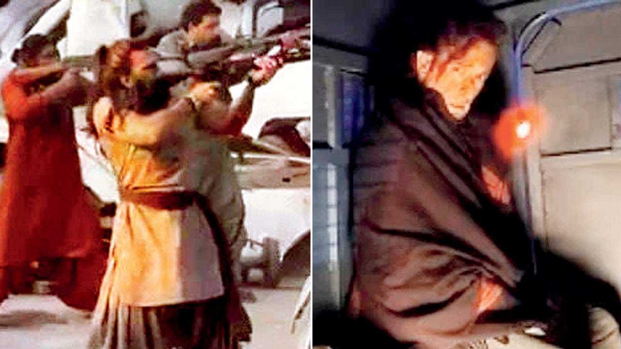 Leaked images of Ranveer Singh and Akshaye Khanna