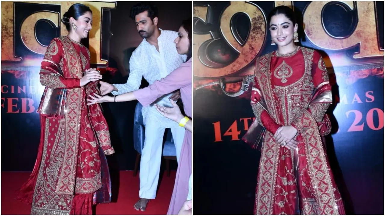 A limping Rashmika Mandanna ensures she attends Chhaava trailer launch