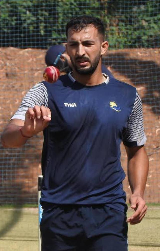 Rishi Dhawan represented India in just three ODIs and one T20I match