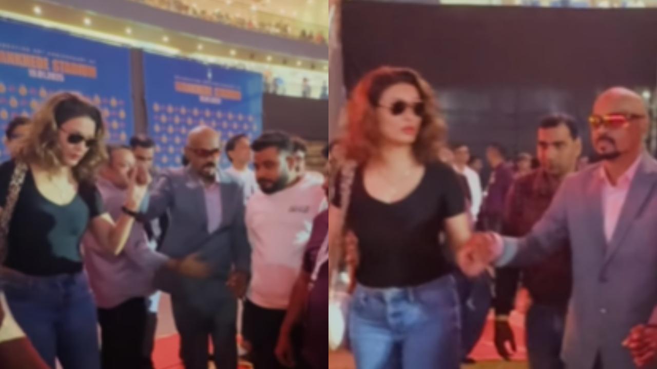 Video shows Vinod Kambli’s wife helping him walk into Wankhede celebrations