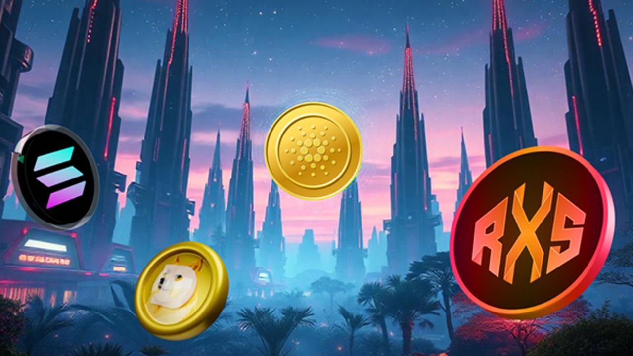 Top 4 Coins to Buy and Get Ready for the Next Leg Up: Cardano, Solana, Dogecoin, Rexas Finance (RXS)