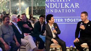 Inside pics: Coldplay's Chris Martin wraps his Mumbai trip with Sachin Tendulkar