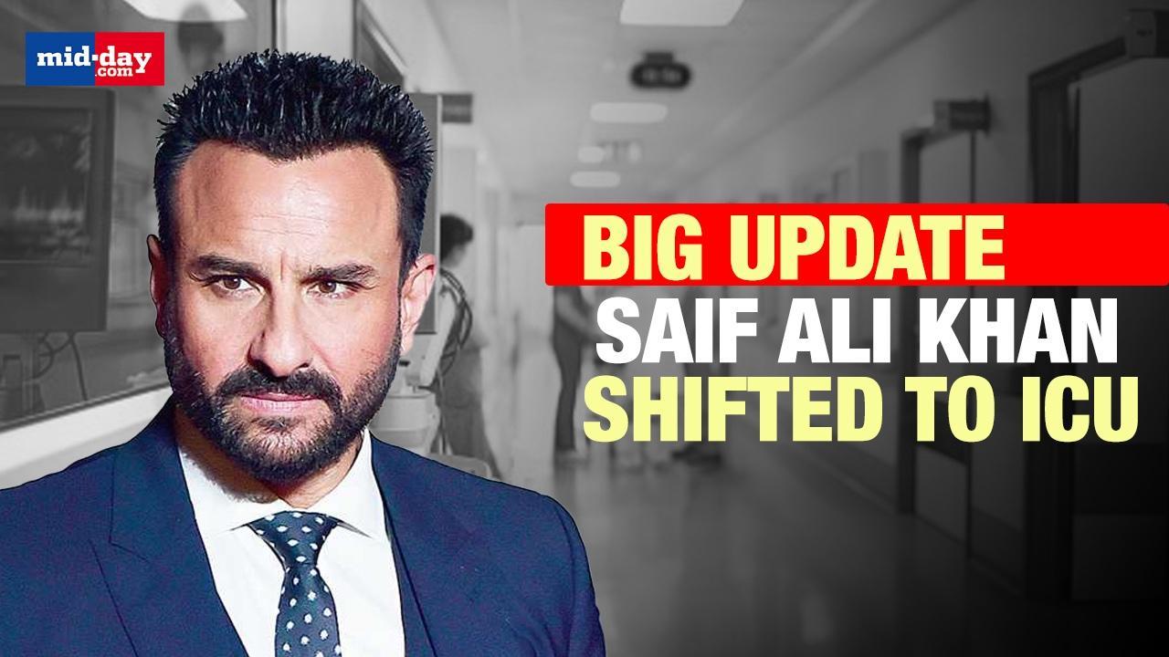 Saif Ali Khan Moved to ICU After Surgery; Doctor Shares Important Update