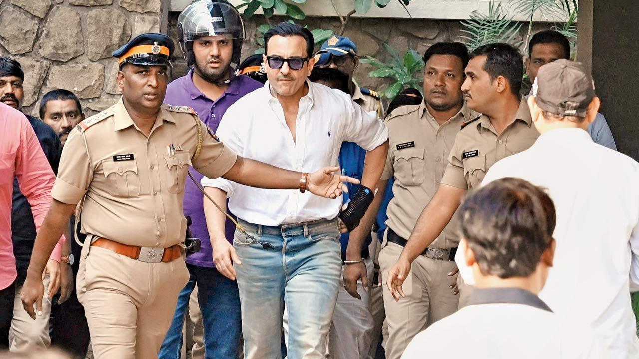 Exclusive | State CID sources: Saif Ali Khan ‘attacker’ fingerprints don’t match with those found at crime scene
