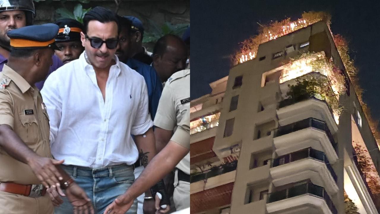 Saif Ali Khan gets a glittering welcome at home post discharge from hospital