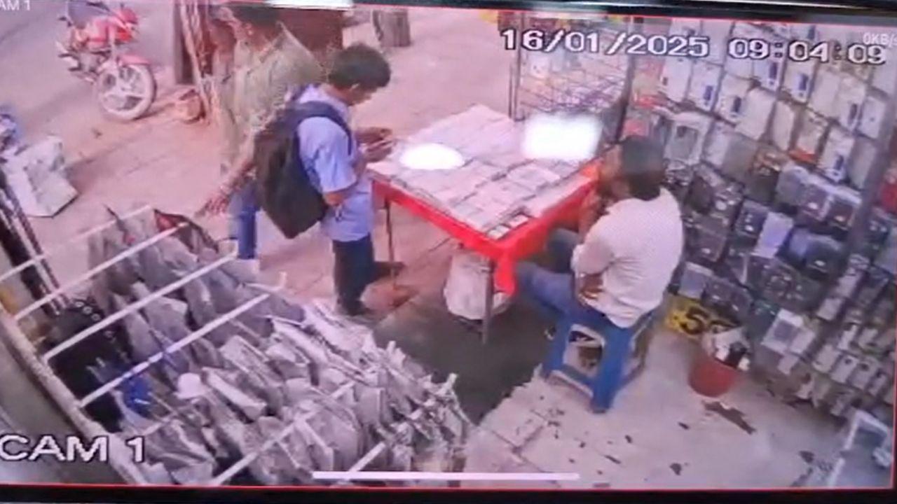 CCTV spots accused in Saif Ali Khan case at Dadar shop after changing clothes