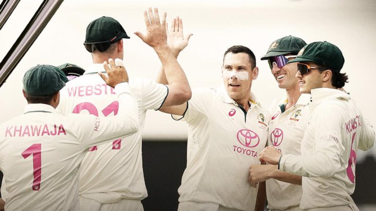 Australian pacer Scott Boland made sure that he continues his dominating form in the fifth and final Test match against India