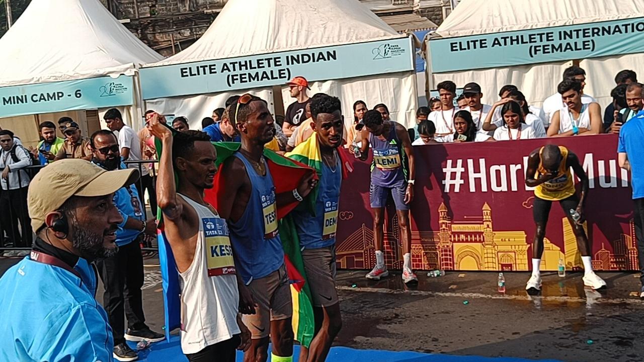 Mumbai Marathon gets new legends, Tesfay and Chepkemoi win men’s and women’s titles