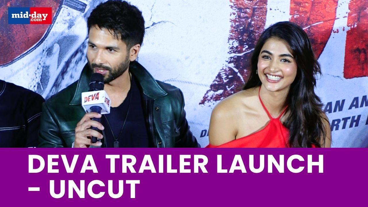 Deva Trailer Launch: Shahid Kapoor as a Cop in a High-Stakes Mumbai Thriller Act