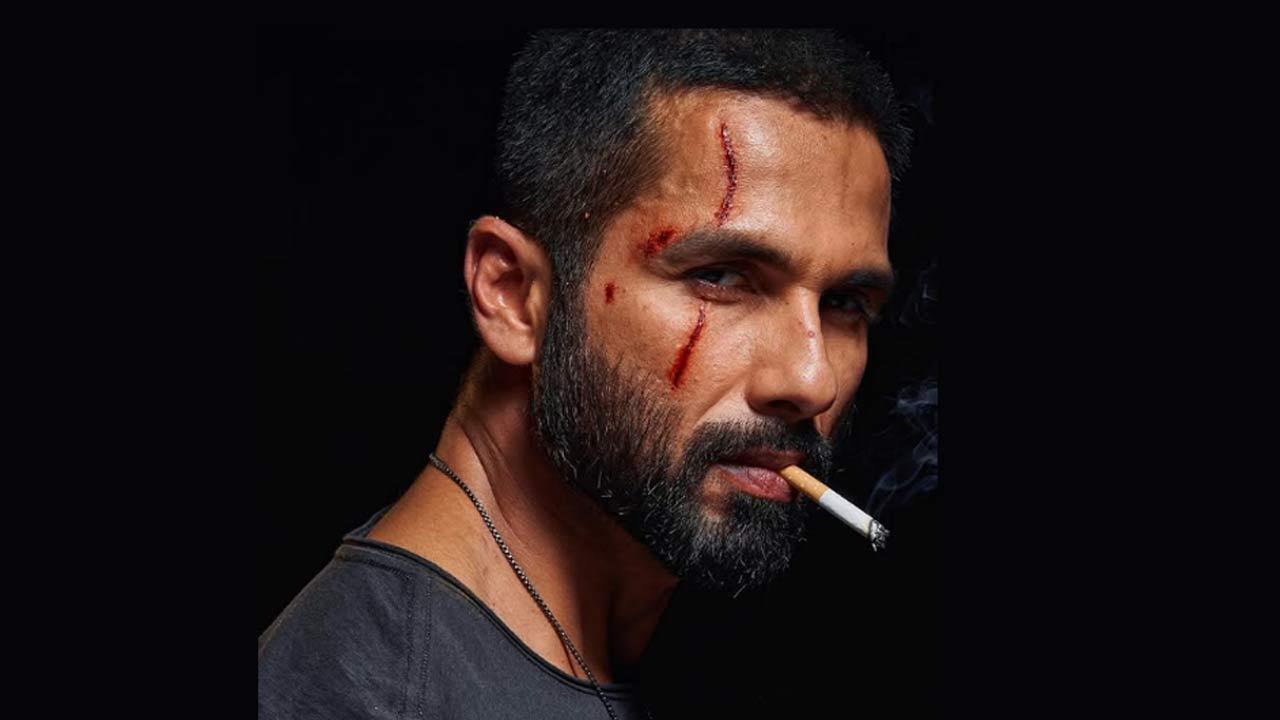 Shahid Kapoor flaunts rugged look in upcoming film Deva with a cigarette in his mouth