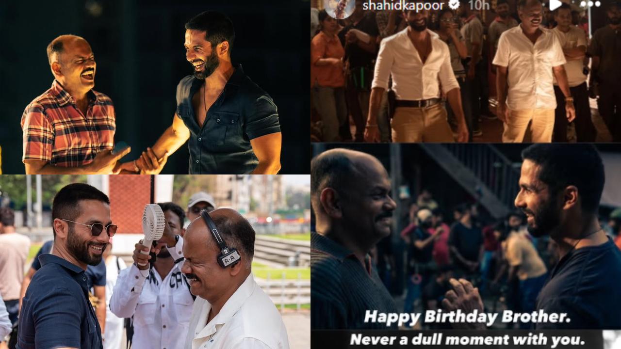 'Never a dull moment with you': Shahid Kapoor wishes Deva director Rosshan Andrrews on birthday with BTS pictures