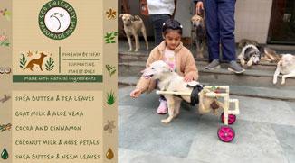 Eight-Year-Old Sifat Raises Over Rs 1 Lakh for Street Dogs with Eco-Friendly Soap Brand.