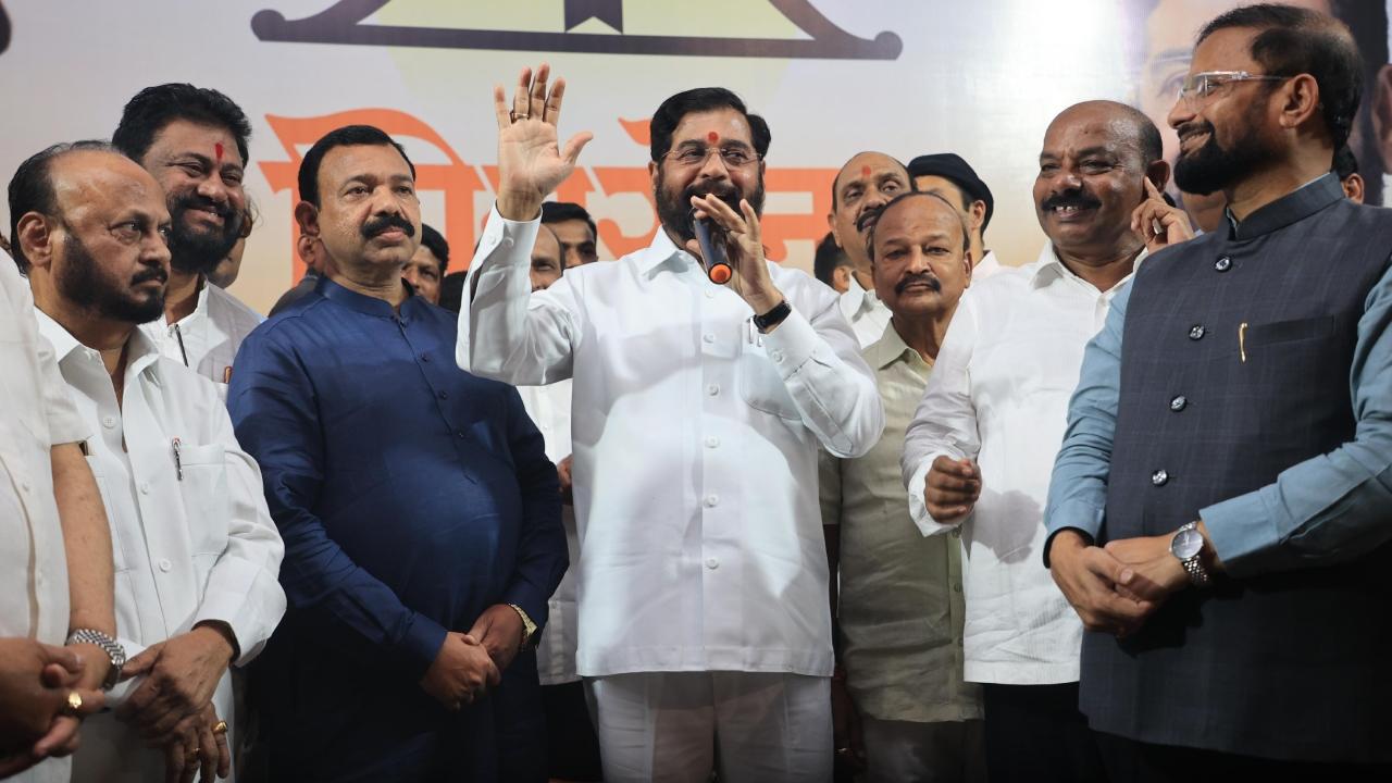 Addressing the gathering, Shinde said the Mahayuti government under him initiated several welfare schemes, which ensured it returned to power with a resounding mandate in the November assembly polls