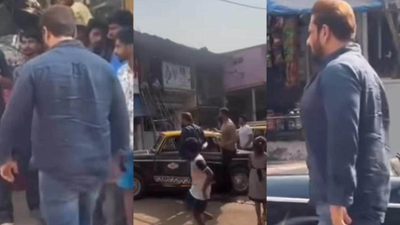 Leaked Video! Clip of Salman Khan shooting for Sikandar goes viral