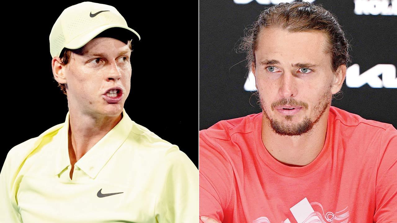 Sinner eyes Australian double, Zverev aiming for maiden Slam win