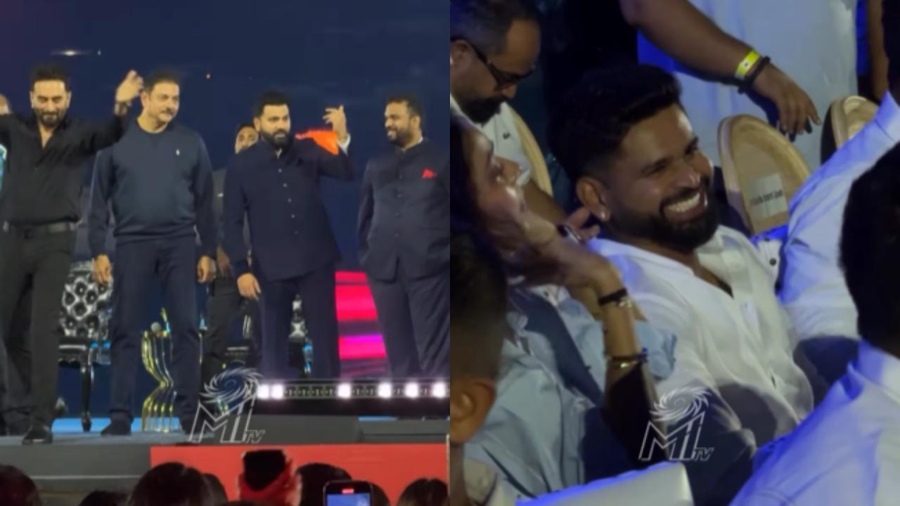 Rohit Sharma gets groovy at Wankhede, invites Shreyas Iyer for a dance off: WATCH