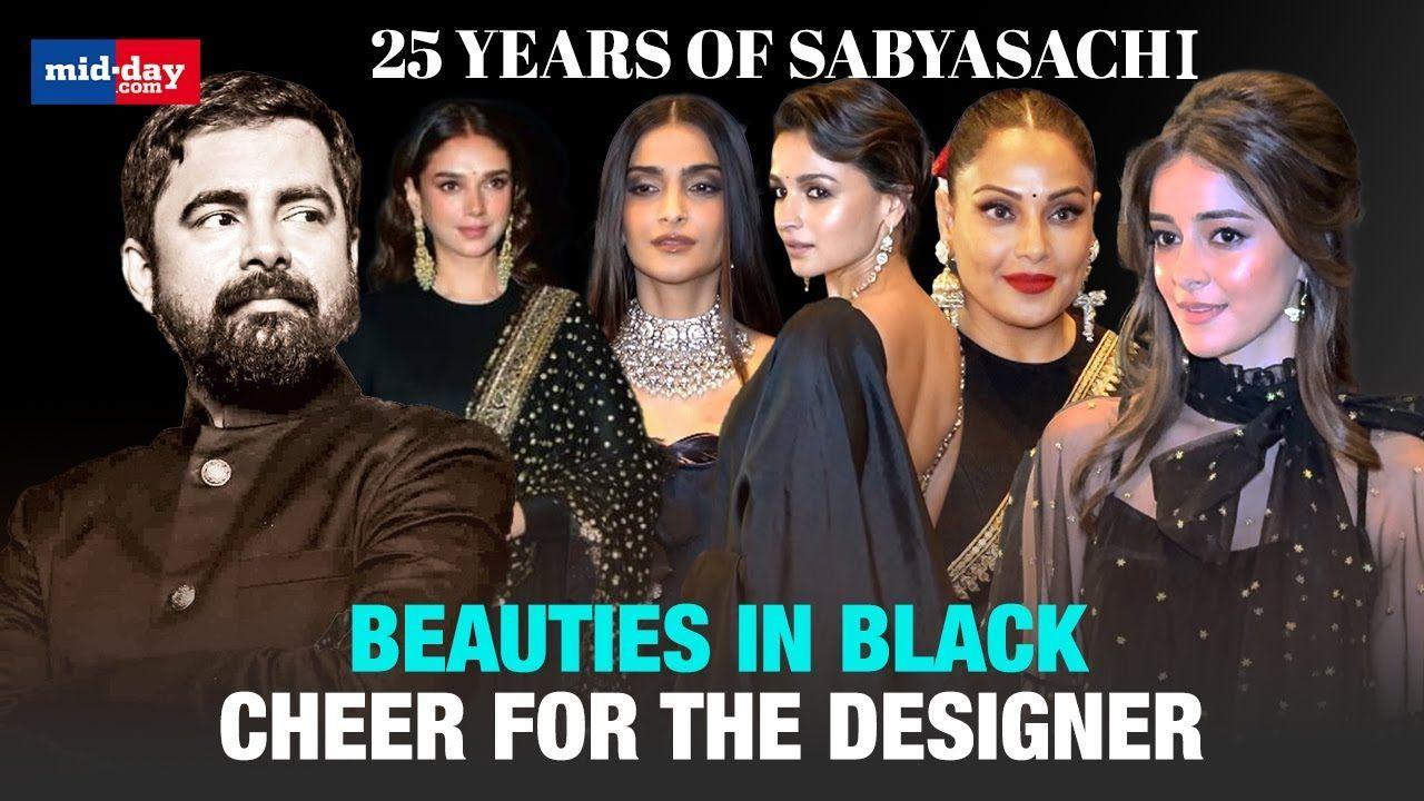 Deepika Padukone, Alia Bhatt, & Ananya Panday Celebrate Designer Sabyasachi
