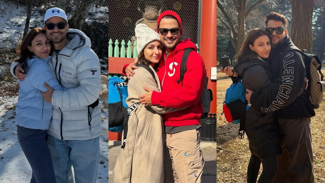Kunal Kemmu and Soha Ali Khan celebrate 10th wedding anniversary in Japan, share romantic pics