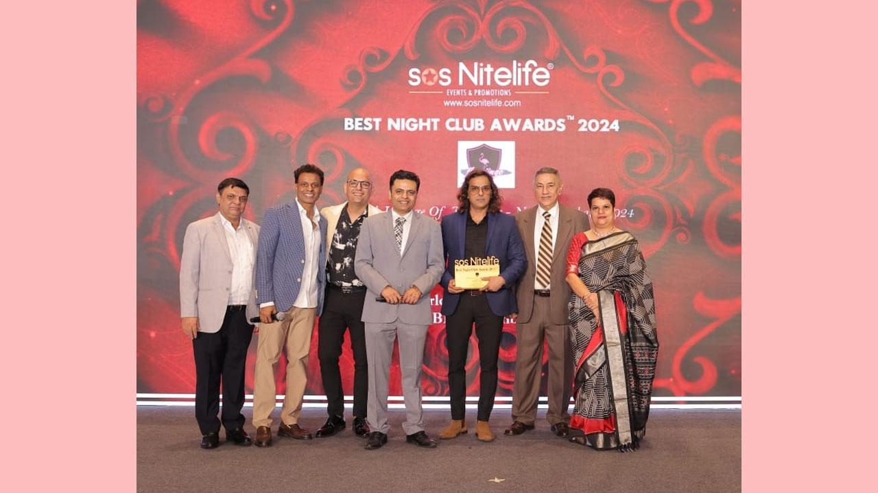 Flamingo Lounge Honoured as 'Best Club Lounge - Navi Mumbai' at SOS Nitelife Excellence Awards 2024 and Best Night Club Awards 2024