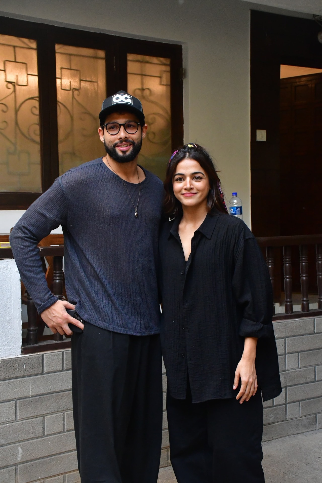 Actors Wamiqa Gabbi and Siddhant Chaturvedi in Juhu