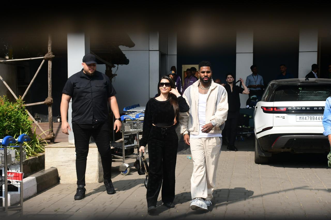 Nora Fatehi was spotted at Kalina airport in the morning