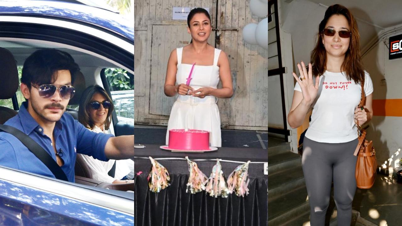 Spotted in the city: Veer Pahariya, Shehnaaz Gill, Tamannaah Bhatia and others