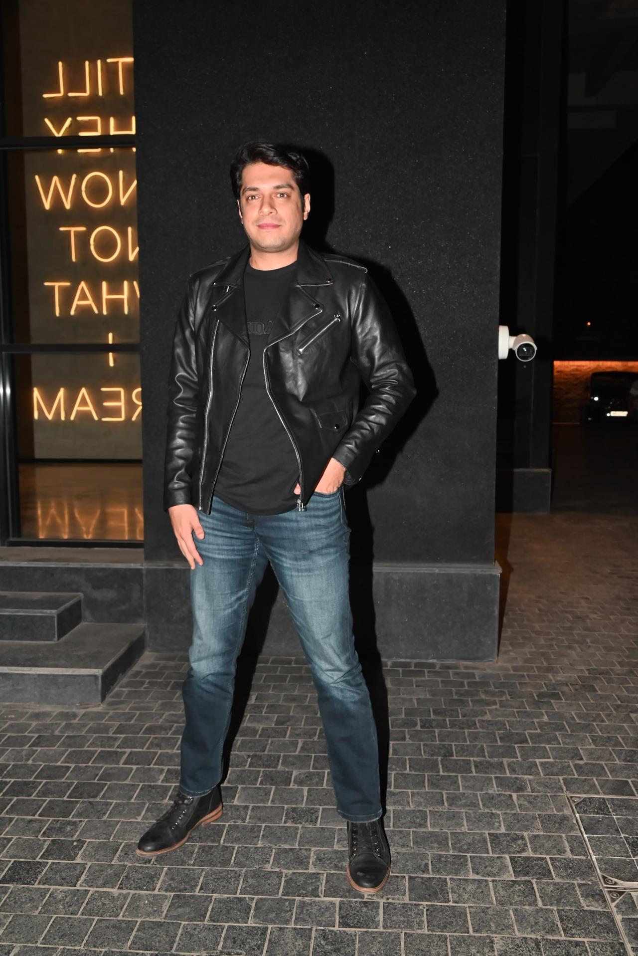Junaid Khan at the screening of his film Loveyapa
